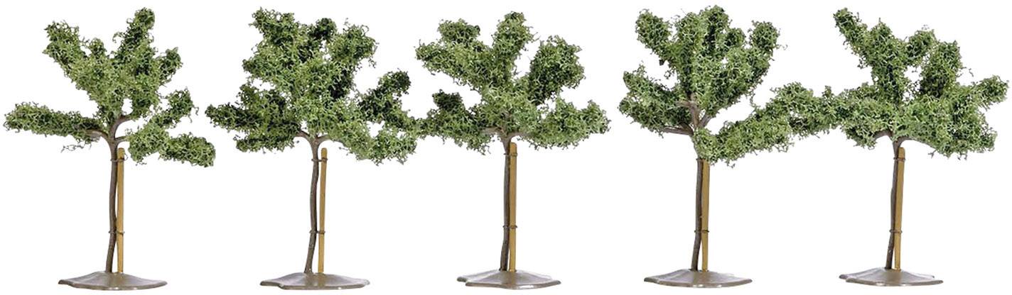 Busch 6618 Baum Jungbaum Grün, Braun 5St.