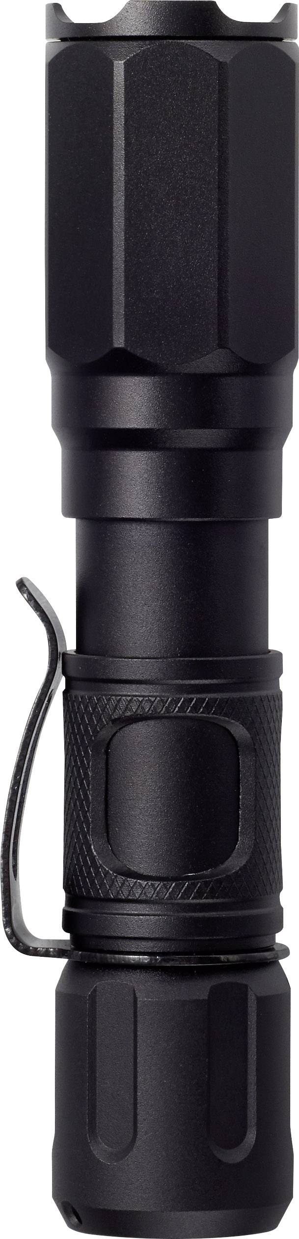 Tapfer 5002LTF LED Taschenlampe Einstellbare Punktgröße, mit Gürtelclip batteriebetrieben 135lm 68g