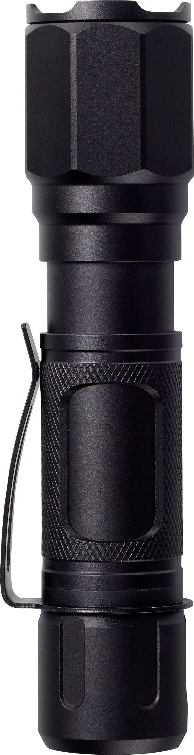 Tapfer 5005LTF LED Taschenlampe Einstellbare Punktgröße, mit Gürtelclip akkubetrieben 760lm 89g