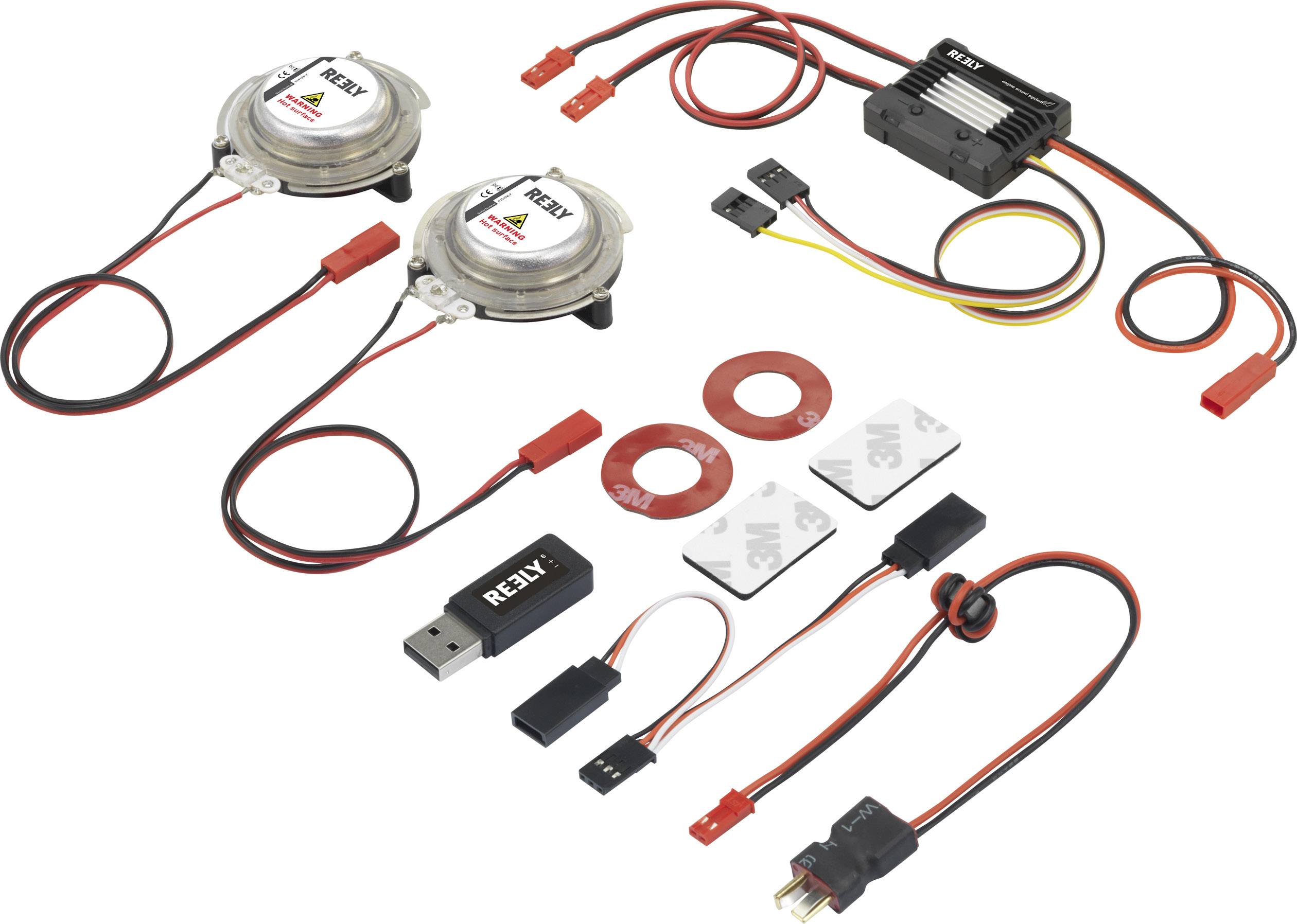 Reely Motortreiber für Soundmodul Motor, Flugmodelle 5 - 26 V DC/AC