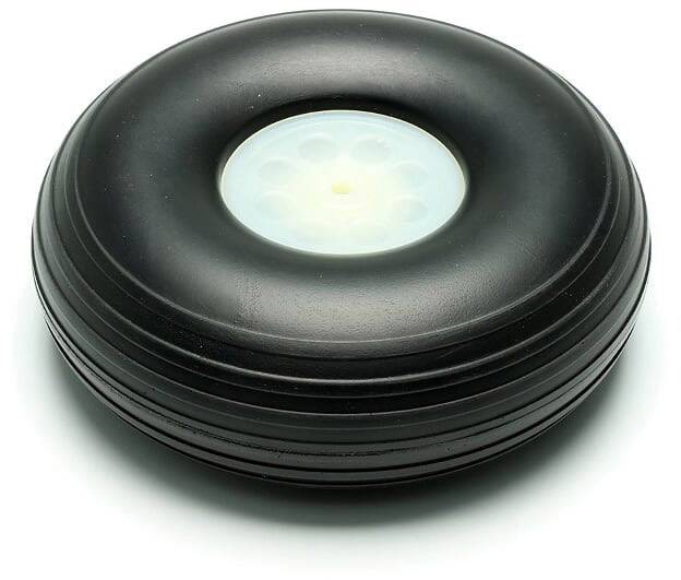 Pichler Modellbau Modellflugzeug Ballonreifen mit Kunststofffelge 125mm 1St.