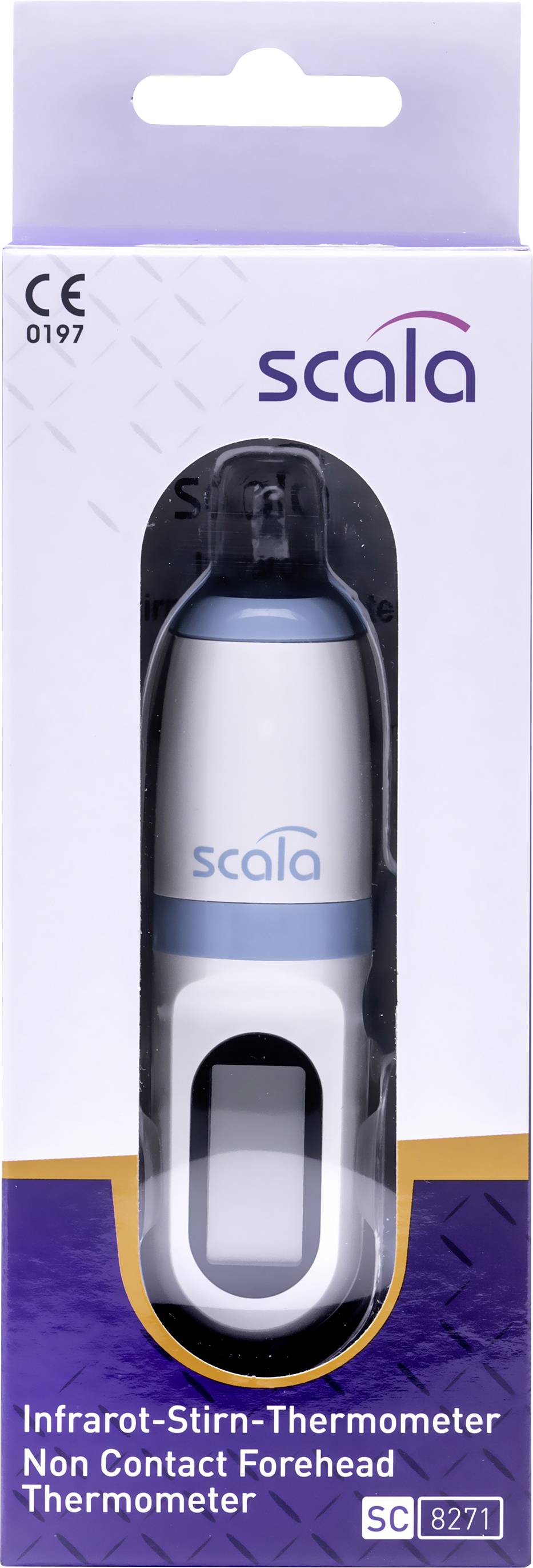 Scala SC 8271 Infrarot Fieberthermometer Berührungsloses messen