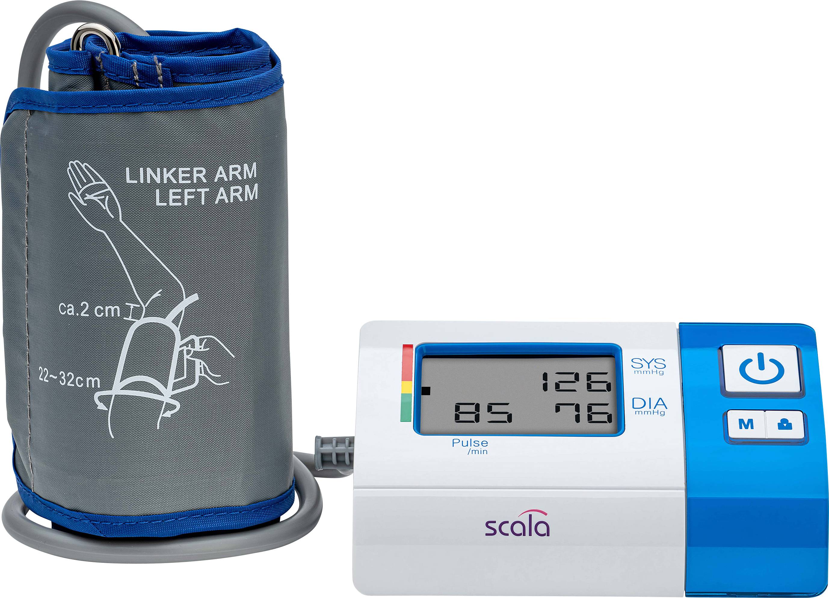 Scala SC 7620 Oberarm Blutdruckmessgerät 02494