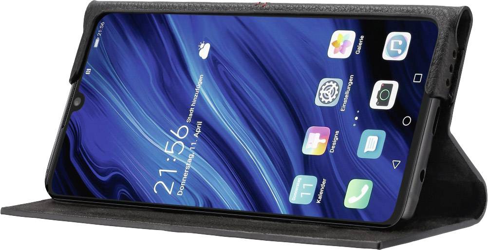 Hama Red Sensation Booklet Huawei P30 Rot, Schwarz Handy Flip Case 00187363