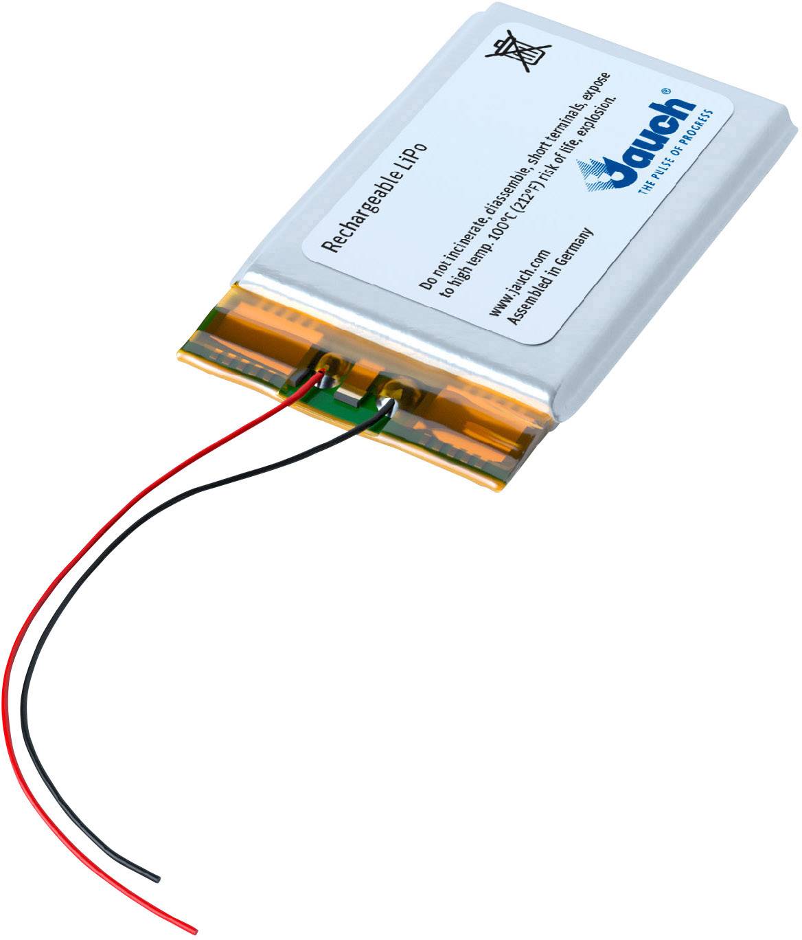 Jauch Quartz LP802036JU Spezial-Akku Prismatisch Kabel LiPo 3.7V 480 mAh 1St.