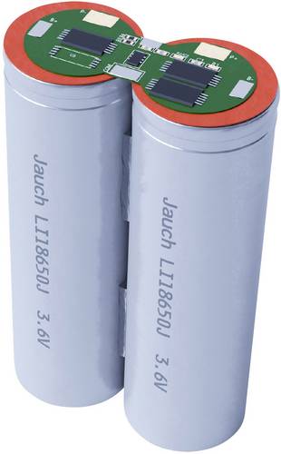 1S2P LI-NCR18650BF Akkupack 2x 18650 Kabel Li-Ion 3.6V 6700 mAh