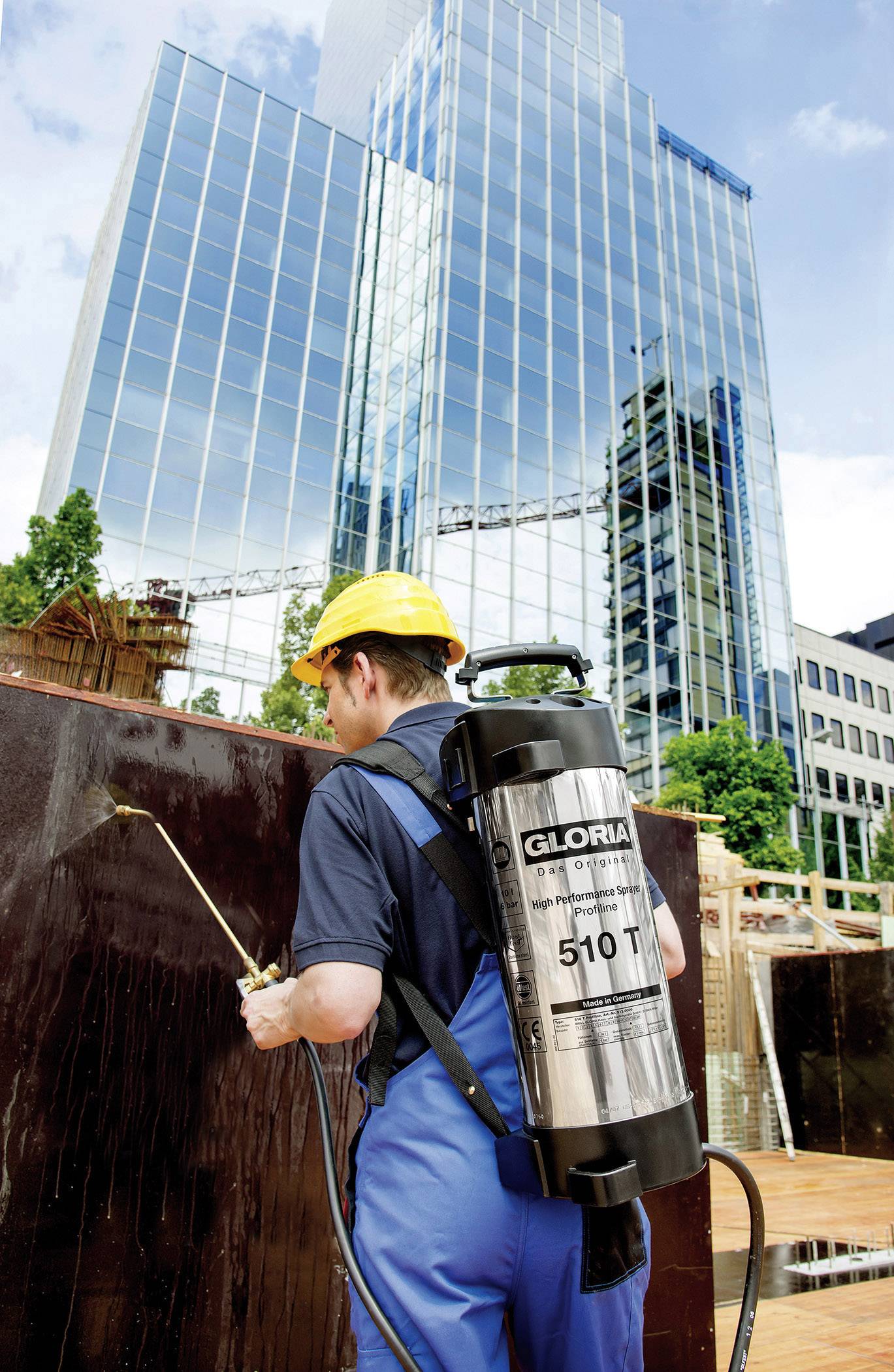 Gloria Haus und Garten 000512.0000 510 T Profiline Drucksprüher 10l