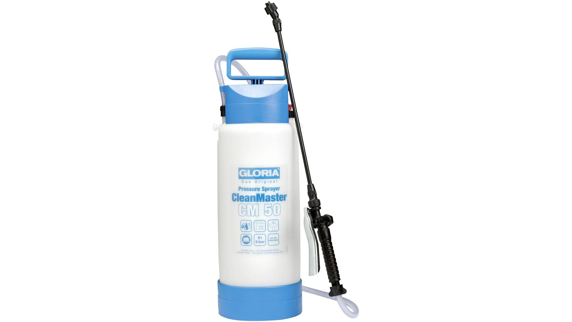 Gloria Haus und Garten Drucksprüher 5l CleanMaster CM 50