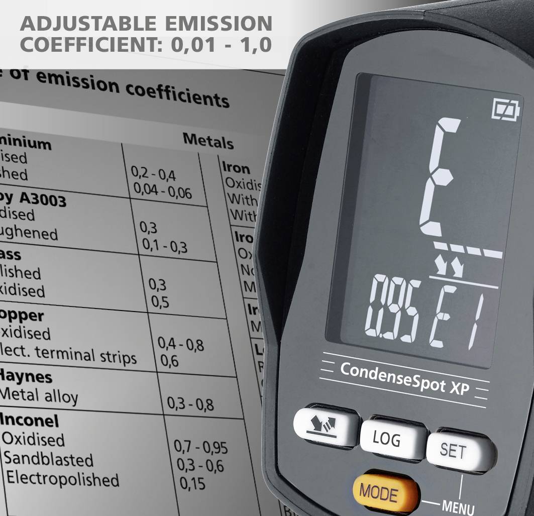 Laserliner CondenseSpot XP Luftfeuchtemessgerät (Hygrometer) 1% rF 99% rF