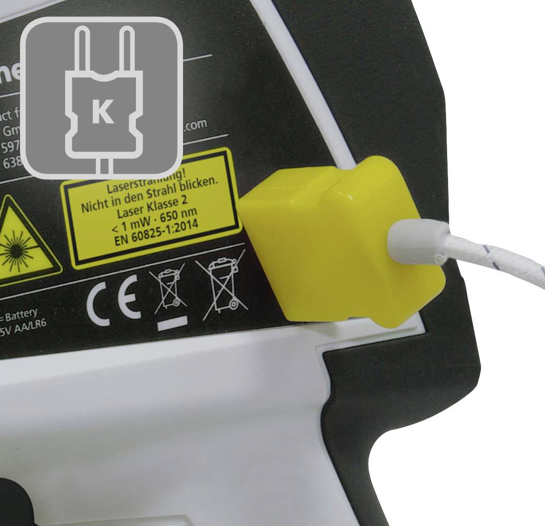Laserliner ThermoSpot XP Infrarot-Thermometer Optik 50:1 -40 - 1500°C Berührungslose IR-Messung
