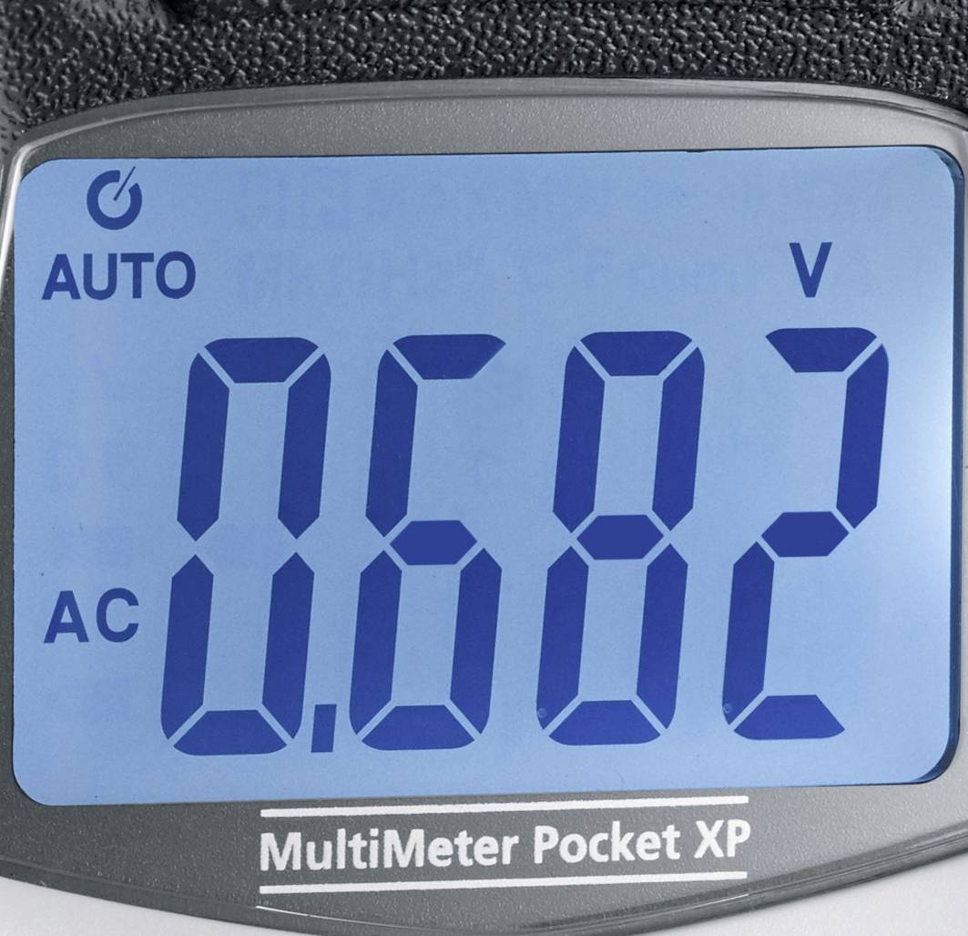 Multimeter Pocket XP 0,1 V-600 V AC/DC Phasenprüfer LASERLINER