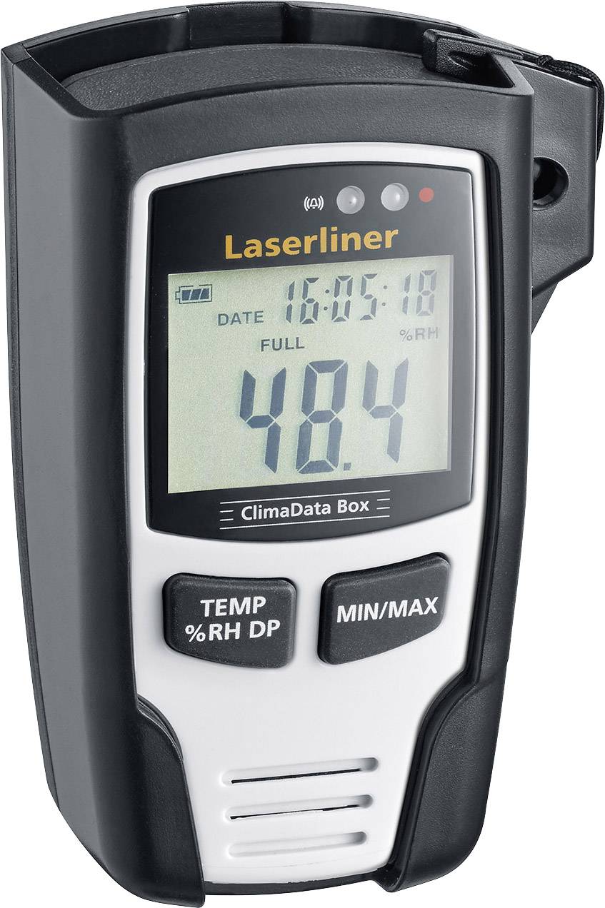 Laserliner 082.031A Luftfeuchtemessgerät (Hygrometer) 0% rF 100% rF Taupunkt-/Schimmelwarnanzeige