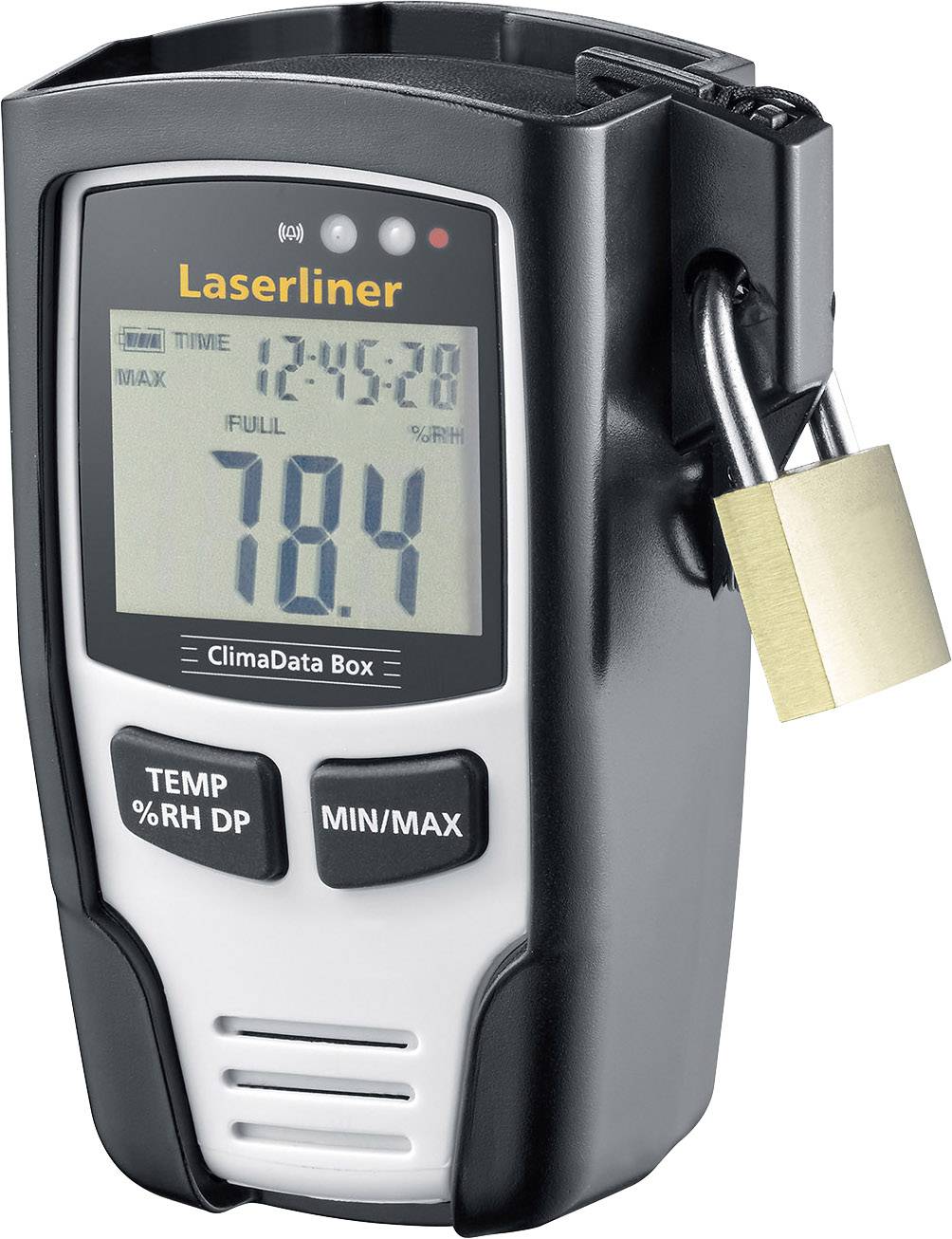 Laserliner 082.031A Luftfeuchtemessgerät (Hygrometer) 0% rF 100% rF Taupunkt-/Schimmelwarnanzeige