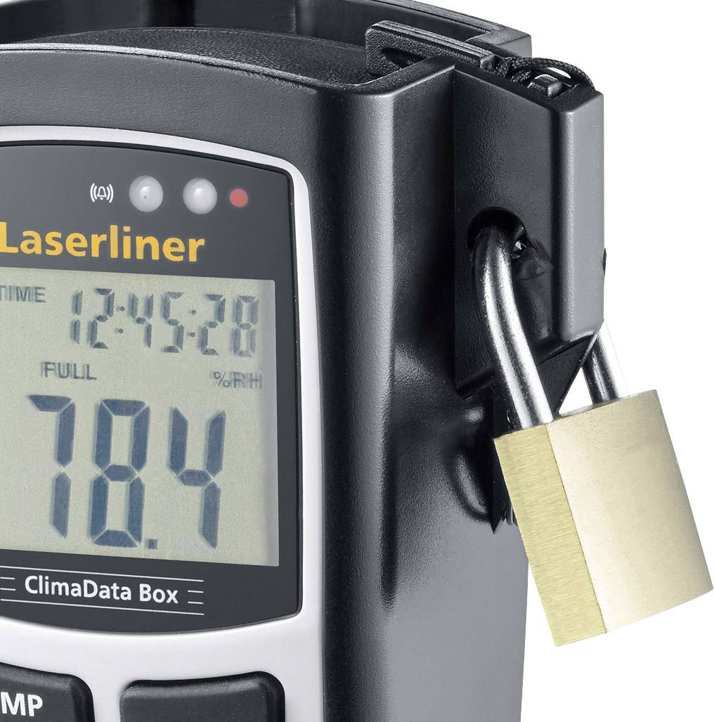 Laserliner 082.031A Luftfeuchtemessgerät (Hygrometer) 0% rF 100% rF Taupunkt-/Schimmelwarnanzeige