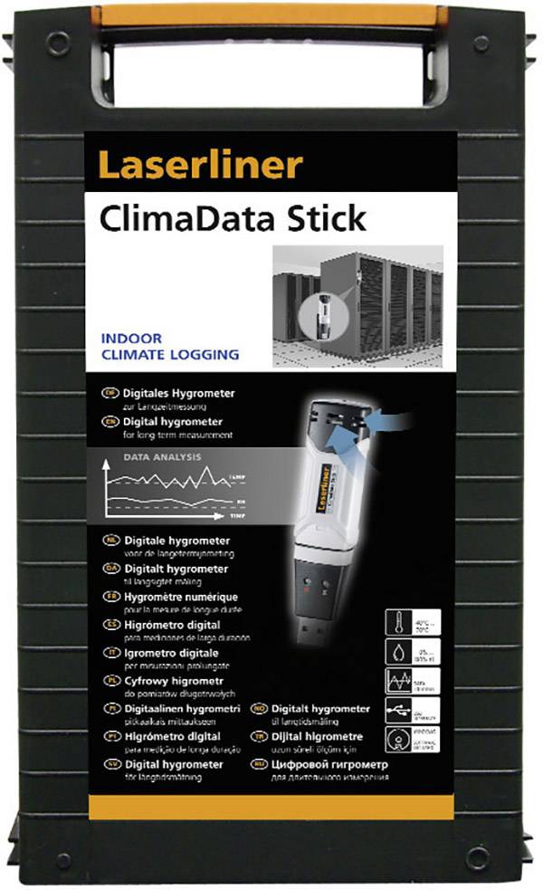 Laserliner 082.027A Luftfeuchtemessgerät (Hygrometer) 0% rF 100% rF