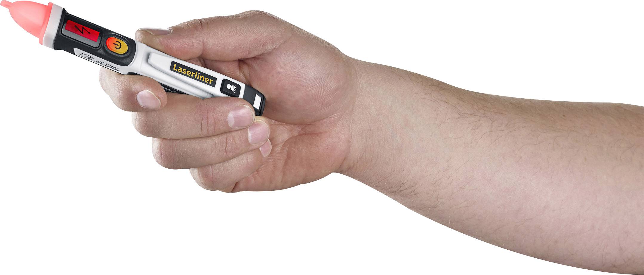 Laserliner ActiveFinder Pro Berührungsloser Spannungsprüfer CAT IV 1000V LED