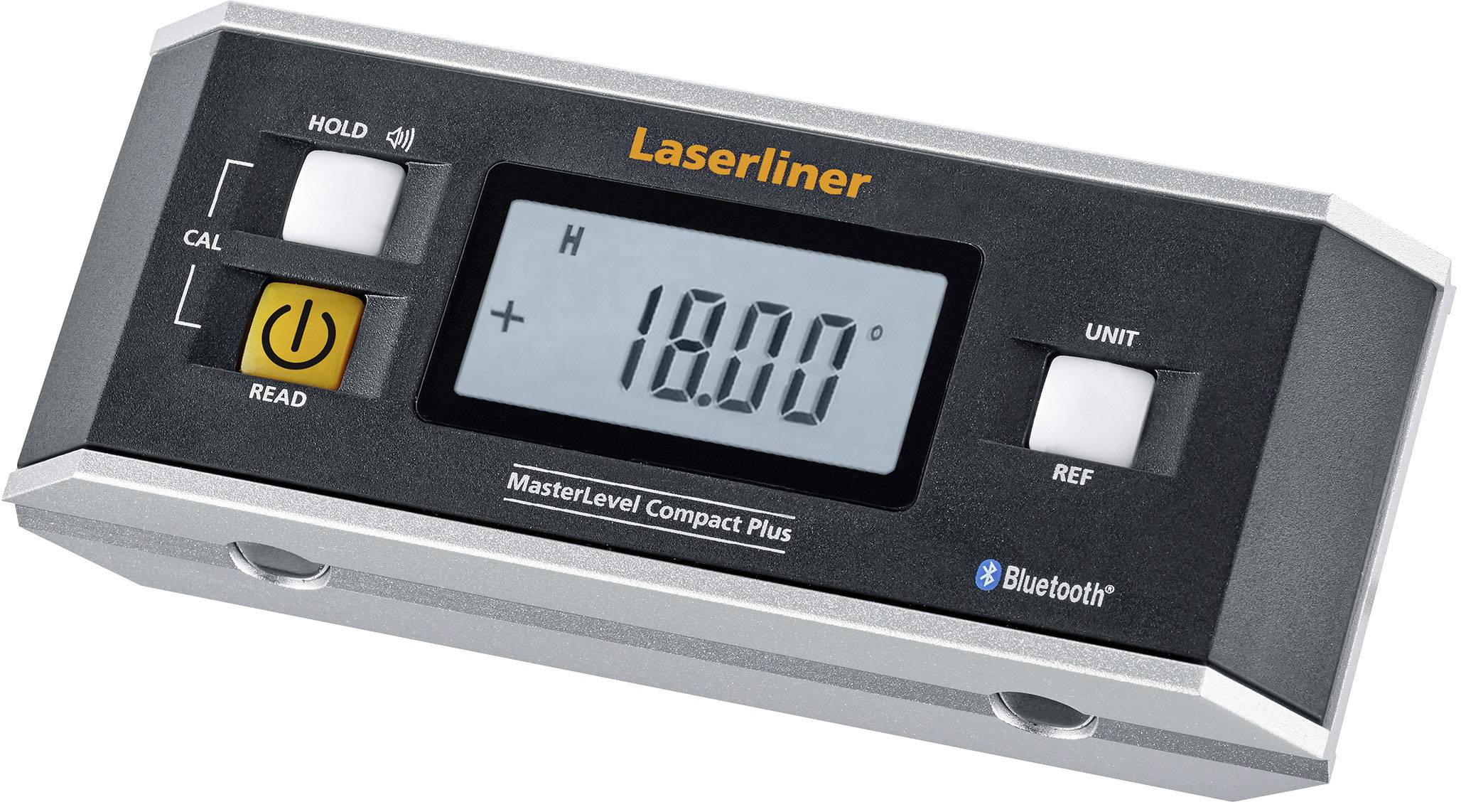 Laserliner MasterLevel Compact Plus 081.265A Digitale Wasserwaage mit Magnet 30 mm
