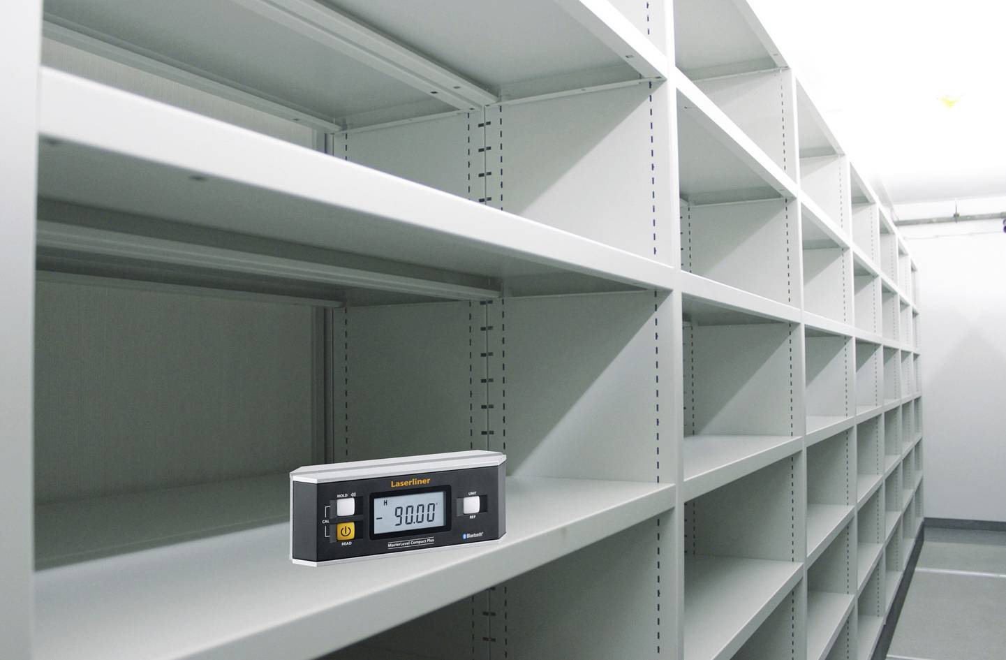 Laserliner MasterLevel Compact Plus 081.265A Digitale Wasserwaage mit Magnet 30mm