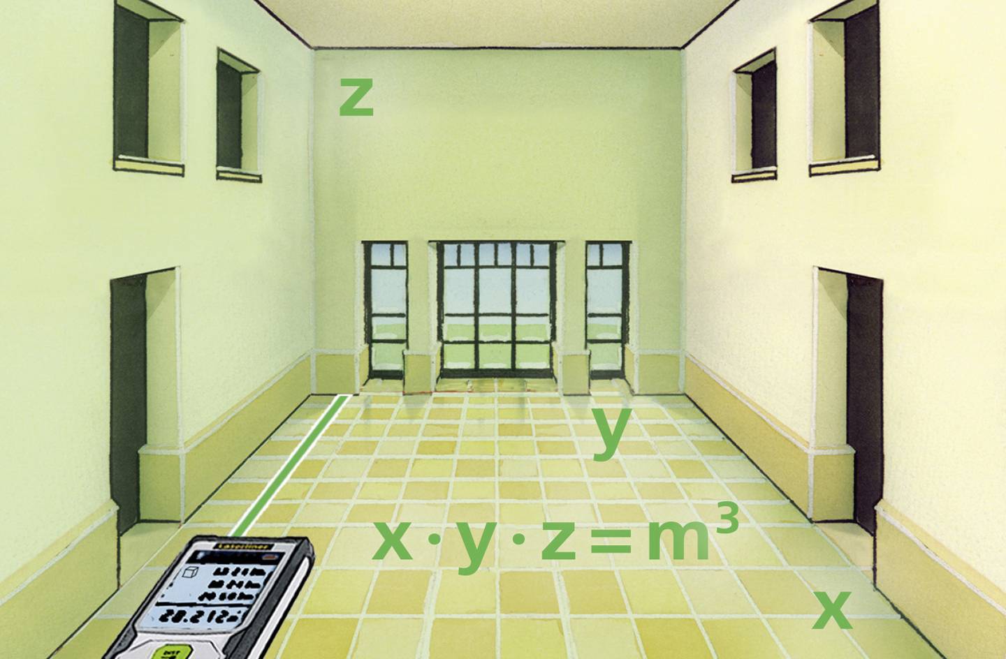 Laserliner 080.838A Laser-Entfernungsmesser 50 m