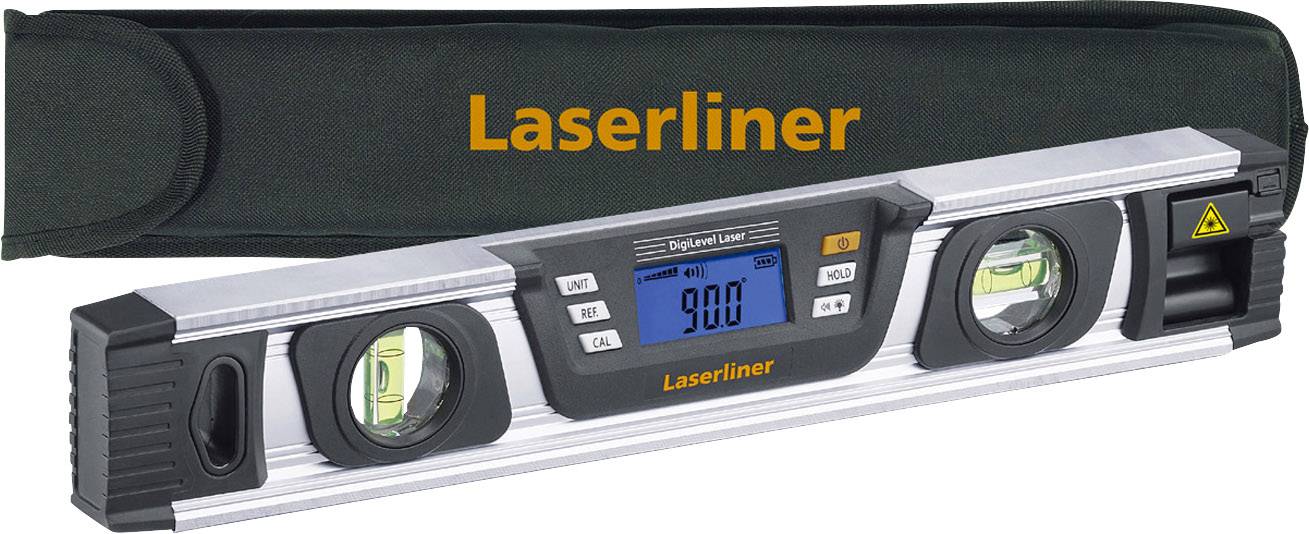 Laserliner 081.255A 081.255A Laser-Wasserwaage mit Magnet 400 mm