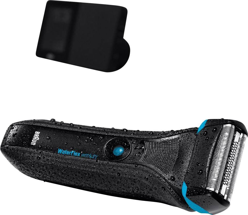Braun Series 5 WaterFlex WF2s Folienrasierer Blau, Schwarz