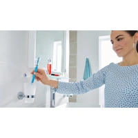 tesa 40327-00000-00 SMOOZ Zahnputzbecher Klebstoff Chrom (glänzend), Weiß (satiniert) tesa 40327-00000-00 SMOOZ Zahnputzbecher Klebstoff Chrom (glänzend), Weiß (satiniert)