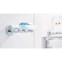 Tesa LOXX 40282-00000-00 Seifenschale Chrom (glänzend), Weiß (satiniert) Tesa LOXX 40282-00000-00 Seifenschale Chrom (glänzend), Weiß (satiniert)