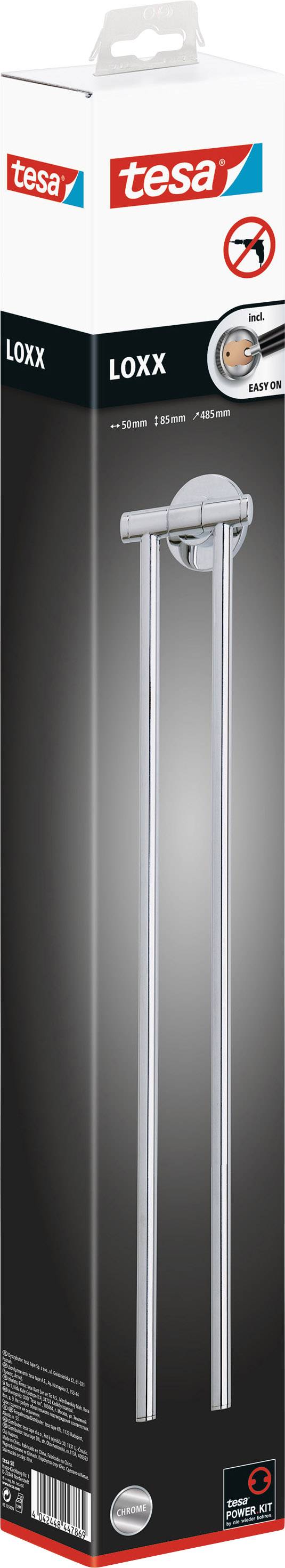 Tesa LOXX Handtuchhalter Klebstoff Metall