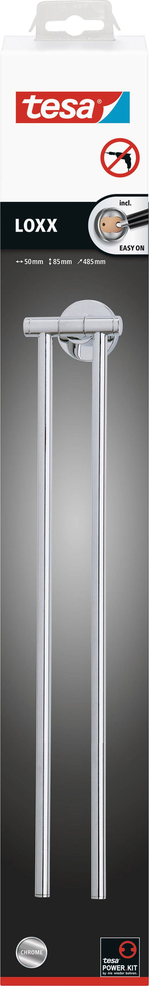 Tesa LOXX Handtuchhalter Klebstoff Metall