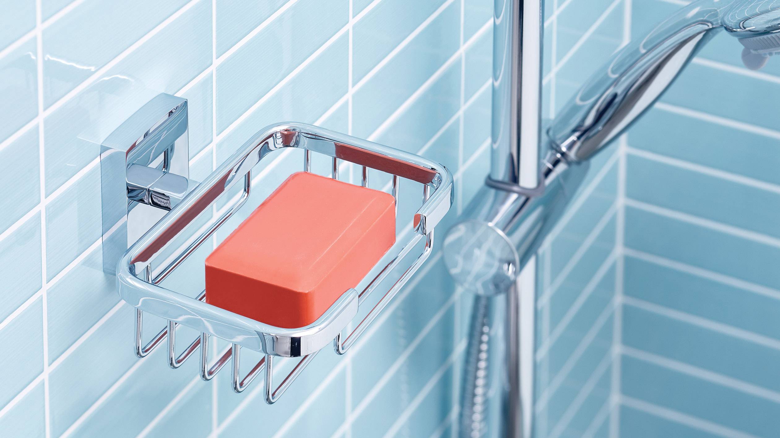 Tesa klaam 40269-00000-00 Seifenkorb Chrom (glänzend)