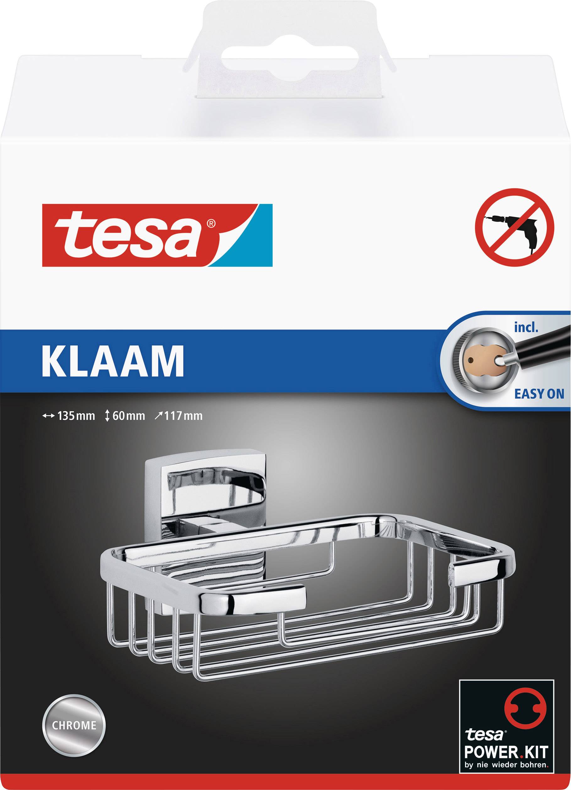 Tesa klaam 40269-00000-00 Seifenkorb Chrom (glänzend)