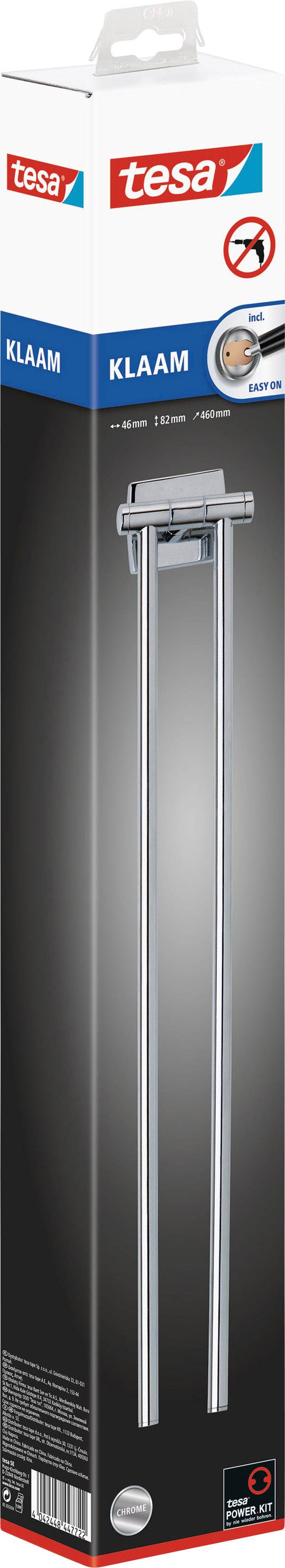 Tesa klaam Handtuchhalter Klebstoff Metall