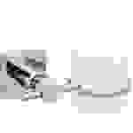 Tesa 40257-00000-00 hukk Zahnputzbecher Klebstoff Chrom (glänzend), Weiß (satiniert)