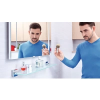 Tesa 40243-00000-00 ekkro Badablage Klebstoff Chrom (glänzend) Tesa 40243-00000-00 ekkro Badablage Klebstoff Chrom (glänzend)