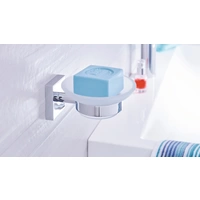 Tesa ekkro 40240-00000-00 Seifenschale Chrom (glänzend), Weiß (satiniert) Tesa ekkro 40240-00000-00 Seifenschale Chrom (glänzend), Weiß (satiniert)