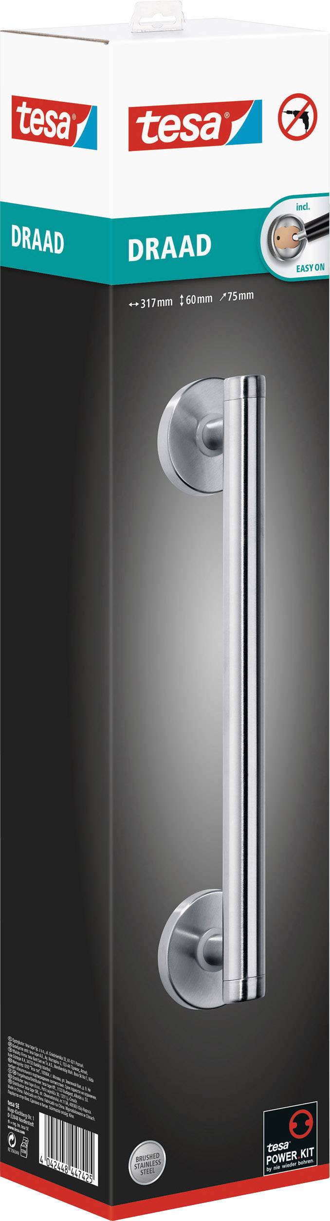 tesa 40231-00000-00 draad Haltergriff Klebstoff Silber