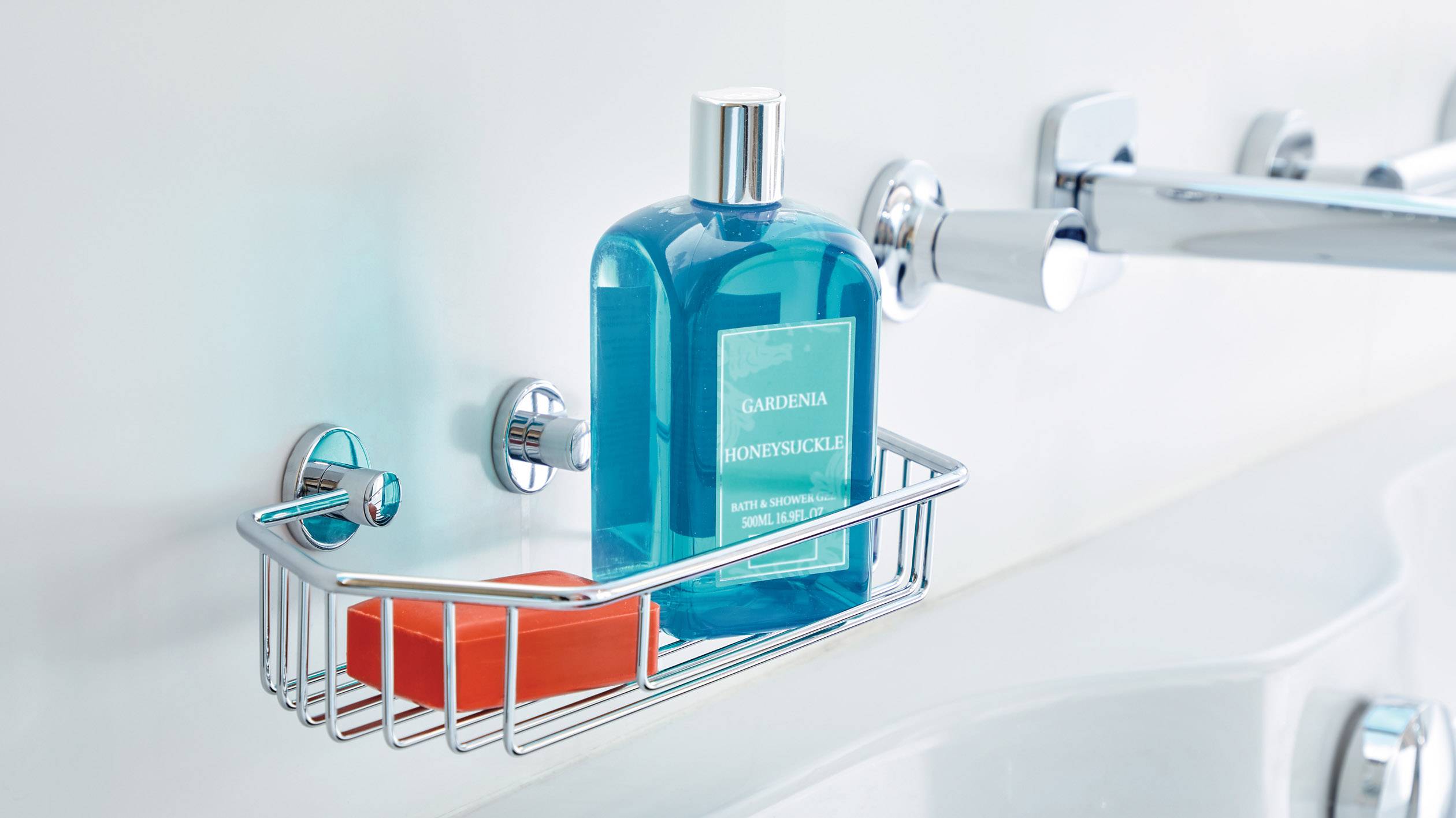 Tesa 40228-00000-00 draad Badablage Klebstoff Chrom (glänzend)