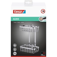 Tesa 40211-00000-00 ALUXX Badablage Klebstoff Chrom (glänzend) Tesa 40211-00000-00 ALUXX Badablage Klebstoff Chrom (glänzend)