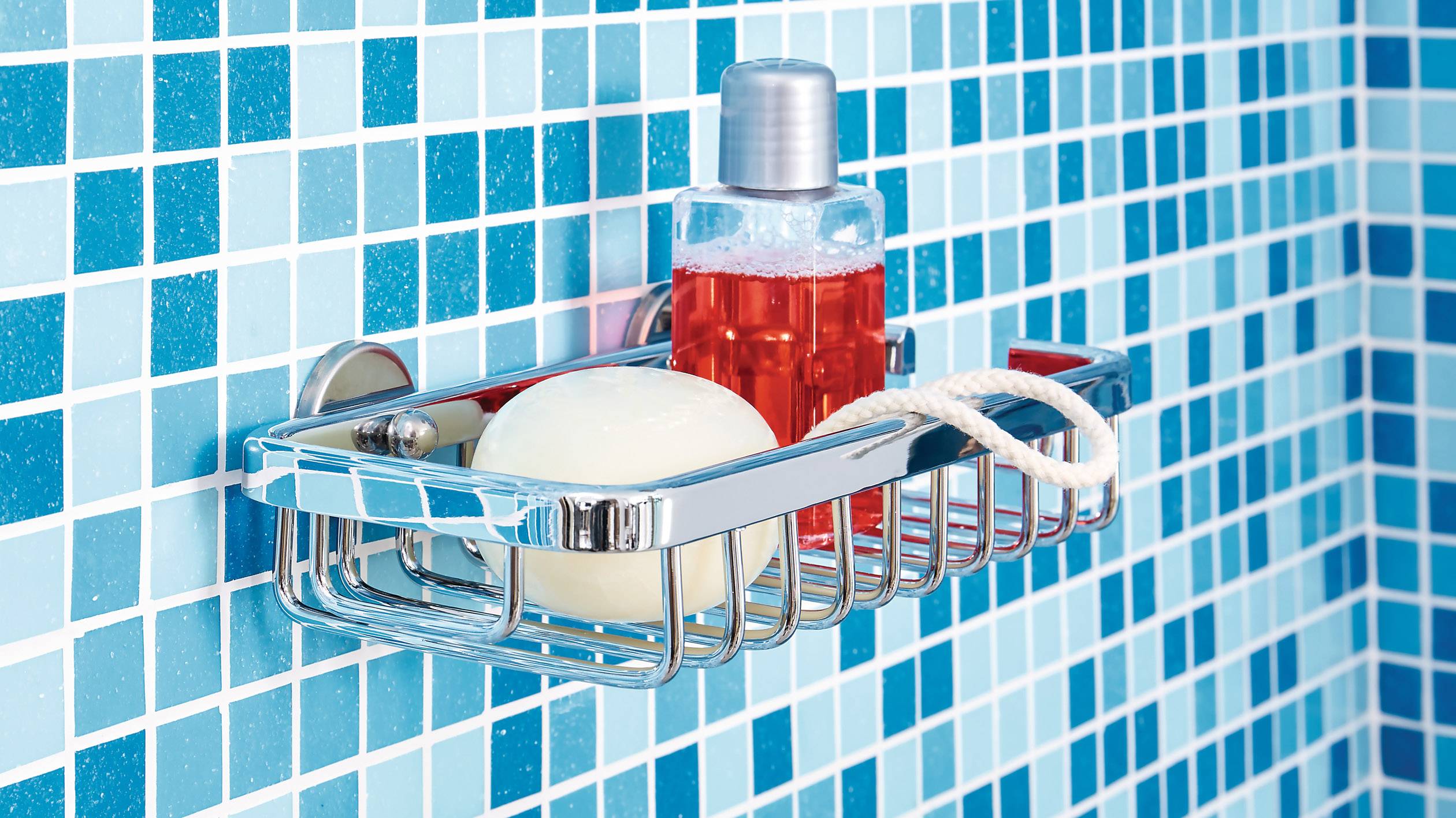 tesa 40207-00000-00 ALUXX Badablage Klebstoff Chrom (glänzend)