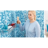 Tesa 40206-00000-00 ALUXX Badablage Klebstoff Chrom (glänzend) Tesa 40206-00000-00 ALUXX Badablage Klebstoff Chrom (glänzend)