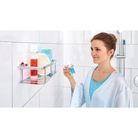 Tesa 40202-00000-00 ALUXX Badablage Klebstoff Chrom (glänzend) Tesa 40202-00000-00 ALUXX Badablage Klebstoff Chrom (glänzend)