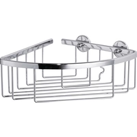 Tesa 40200-00000-00 ALUXX Eckduschkorb Klebstoff Chrom (glänzend) Tesa 40200-00000-00 ALUXX Eckduschkorb Klebstoff Chrom (glänzend)