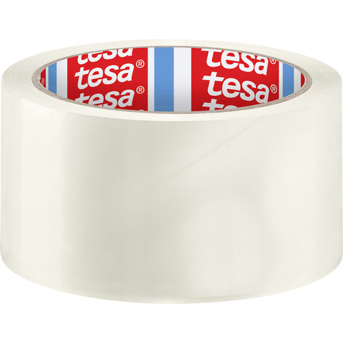 Tesa SOLID & STRONG 58640-00000-00 Packband tesapack® Transparent (L x B) 66m x 50mm 1St.