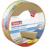 Tesa UNIVERSAL 56157-00000-11 Doppelseitiges Klebeband (L x B) 25m x 38mm 1St. Tesa UNIVERSAL 56157-00000-11 Doppelseitiges Klebeband (L x B) 25m x 38mm 1St.