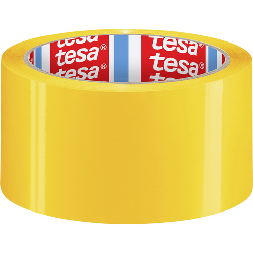 Tesa SECURE & STRONG 58643-00000-00 Packband tesapack® Gelb (L x B) 50 m x 50 mm 1 St.