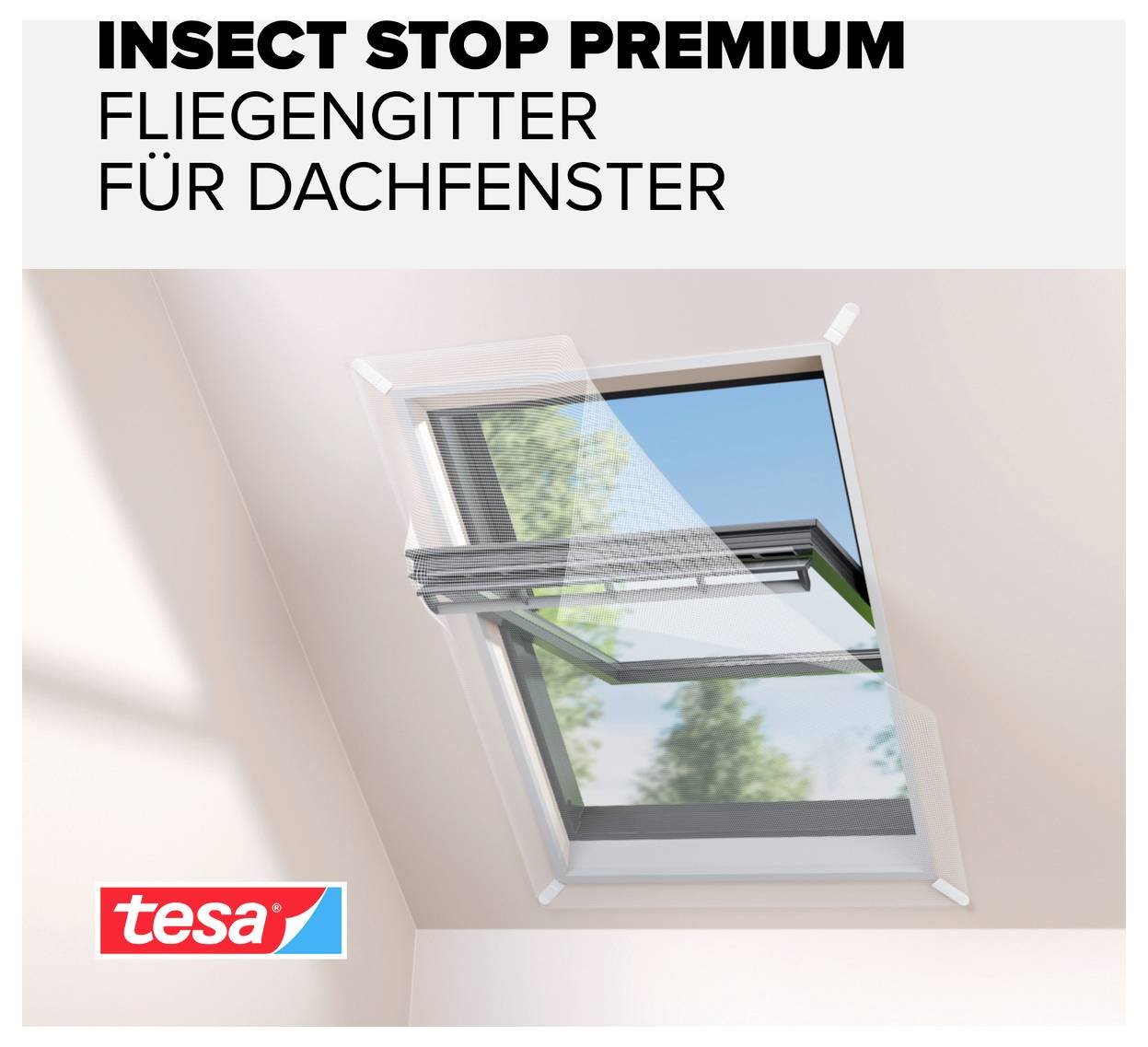 INSECT STOP PREMIUMFLIEGENGITTER FÜR DACHFENSTERtesa