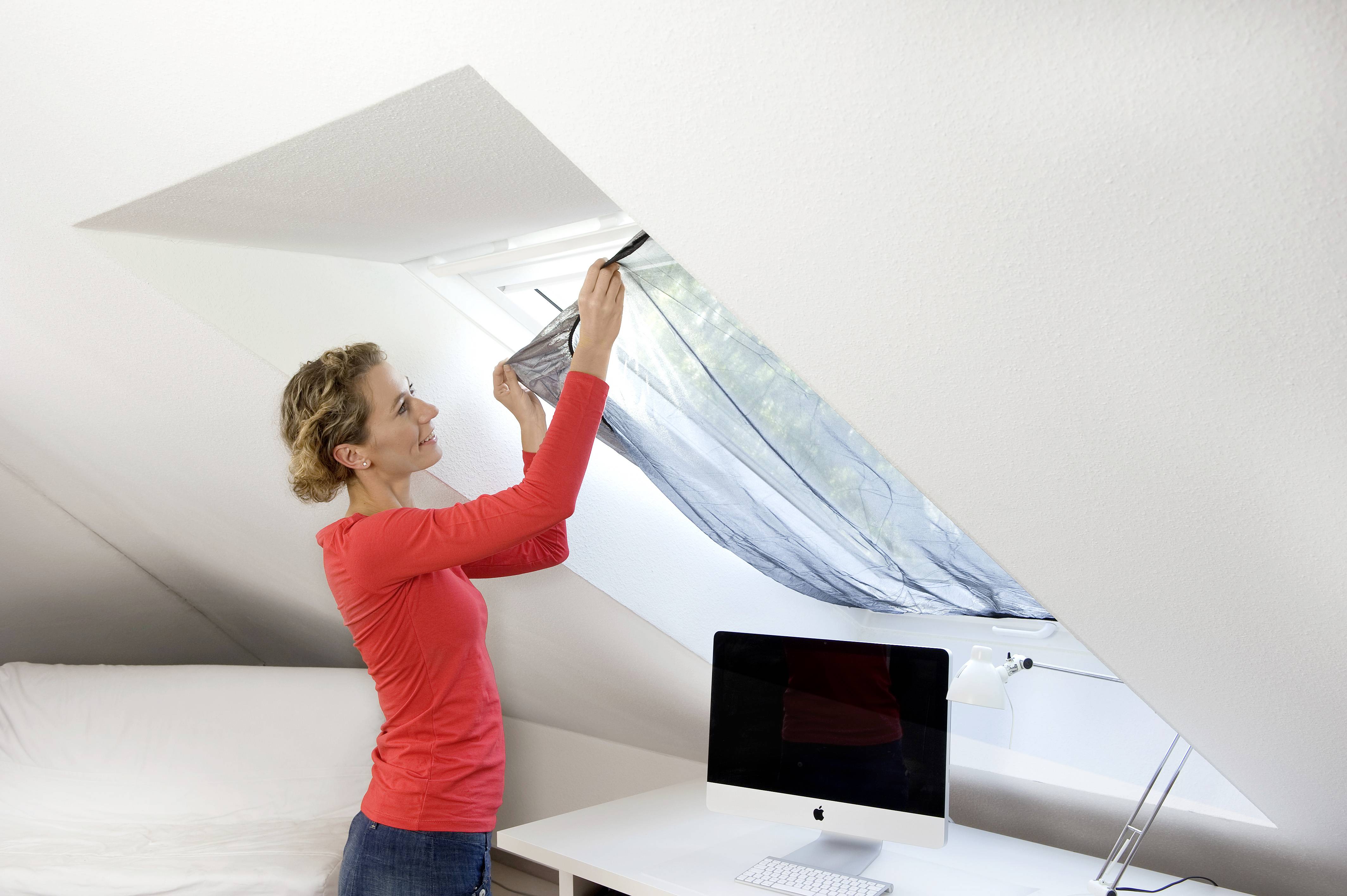 Tesa COMFORT 55924-00021-00 Dachfenster-Fliegengitter (B x H) 1200mm x 1400mm Anthrazit 1St.