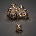 Konstsmide 3129-303 Guirlande lumineuse à motifs boules pour l'intérieur à pile(s) Nombre de lumière 10 LED blanc chaud Longueu