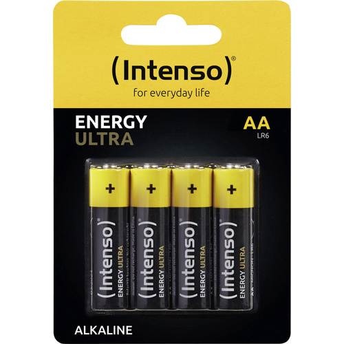 Intenso Energy Ultra Mignon (AA)-Batterie Alkali-Mangan 2600 mAh 1.5V 4St.
