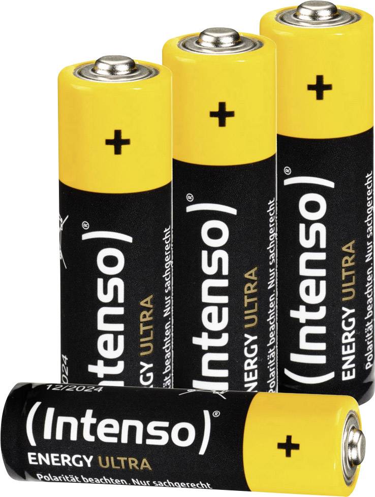 Intenso Energy Ultra Mignon (AA)-Batterie Alkali-Mangan 2600 mAh 1.5 V 4 St.